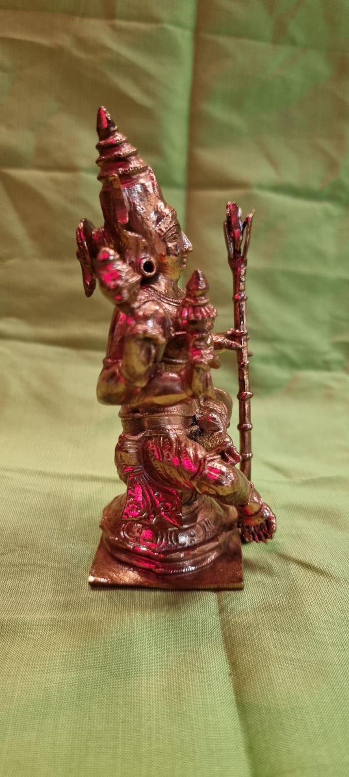 Lalitha Mahatripurasundari / Rajarajeshwari (Copper)