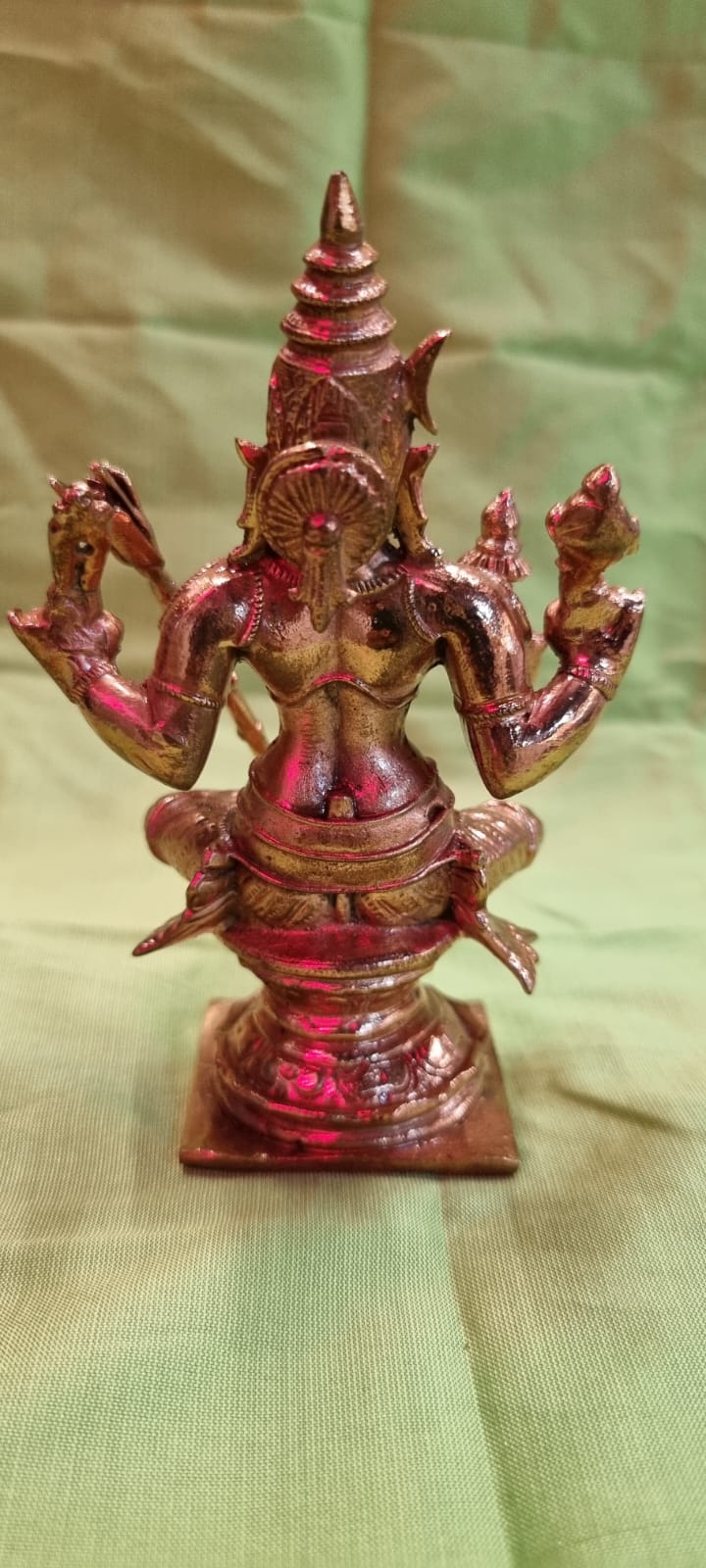 Lalitha Mahatripurasundari / Rajarajeshwari (Copper)