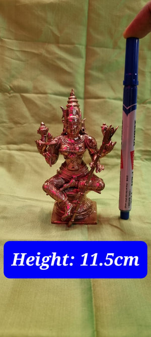 Lalitha Mahatripurasundari / Rajarajeshwari (Copper)